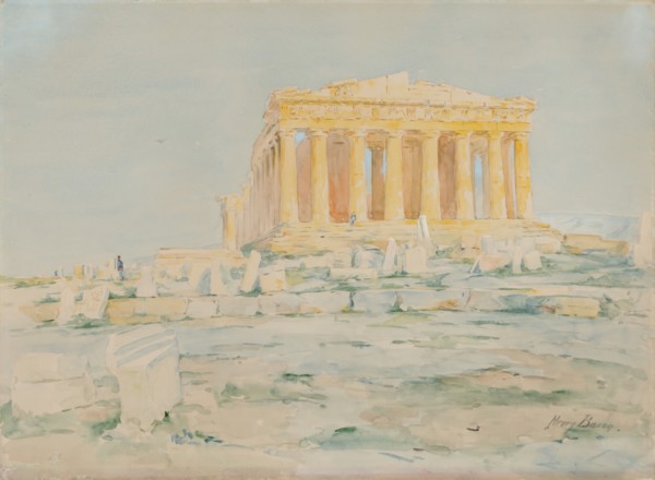 The Parthenon, West Facade, n.d.