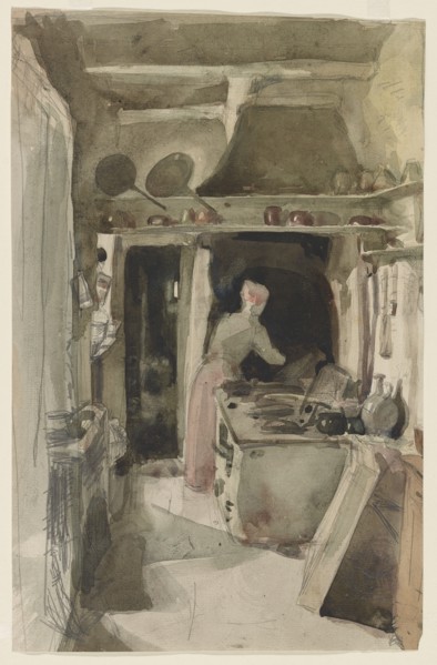 The Kitchen, 1858.