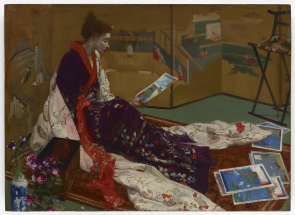 Caprice in Purple and Gold: The Golden Screen, 1864.