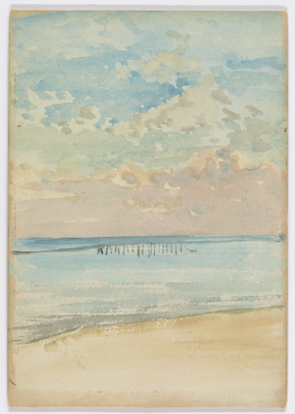 Southend - Sunset, 1882-1884.