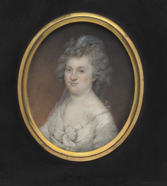 Elizabeth Depeyster Peale, 1795.