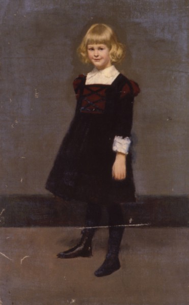 Untitled, Portrait of a Young Girl, ca. 1900.