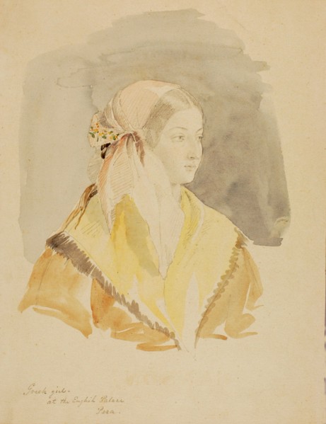 Greek Girl at the English Palace, Pera, n.d.