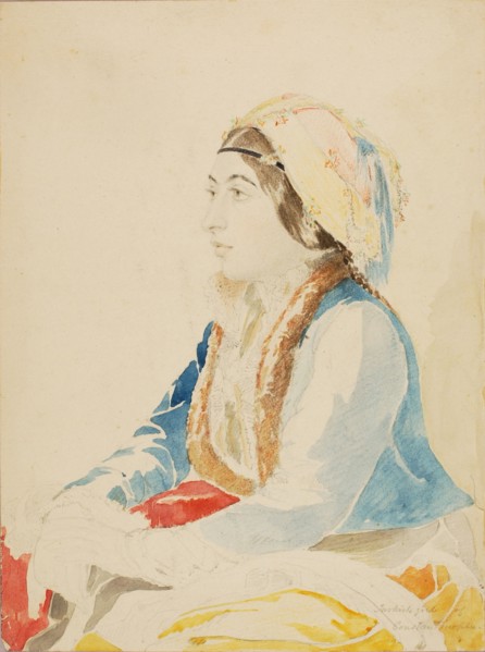 Turkish Girl of Constantinople, n.d.