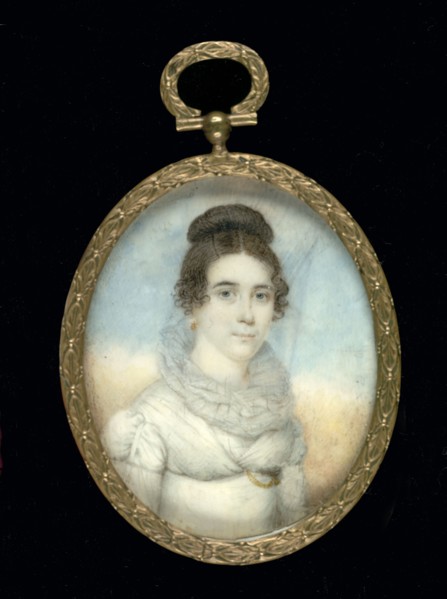 Catherine Douglas Dickson, ca. 1818.