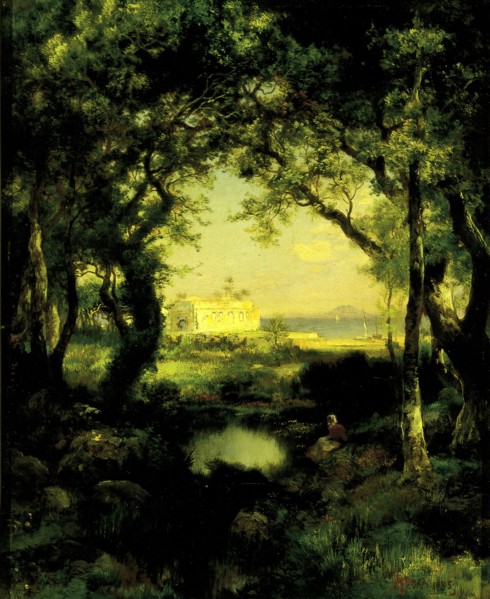 A Mexican Hacienda, Lake Cuitzeo, 1885.
