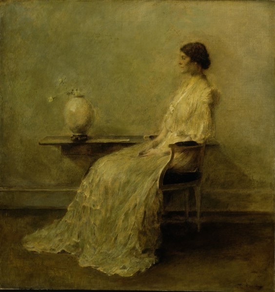 Lady in White (No. 2), ca. 1910.
