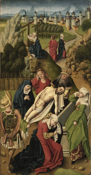 Entombment, 15th century.