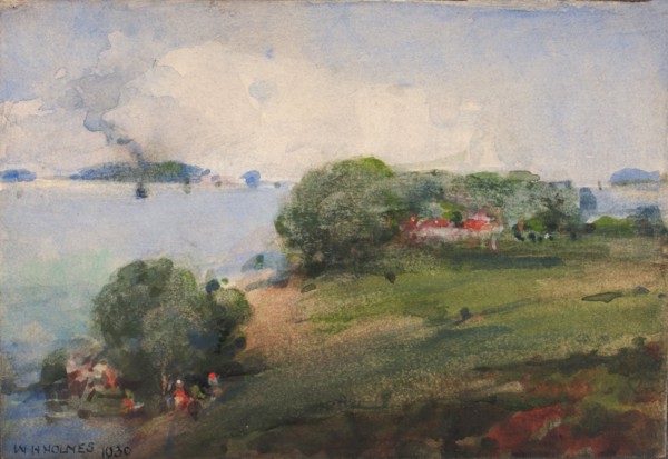 View on the Potomac, 1930.