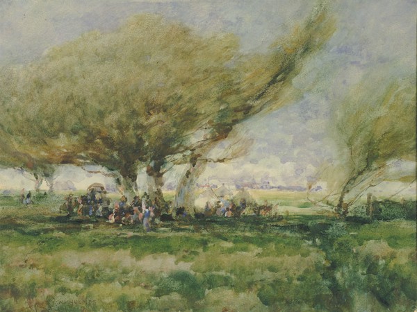 A Gypsy Camp, n.d.