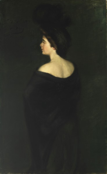 Laura in Blacks, 1899.