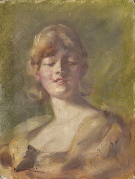 Study of Head, ca. 1926.