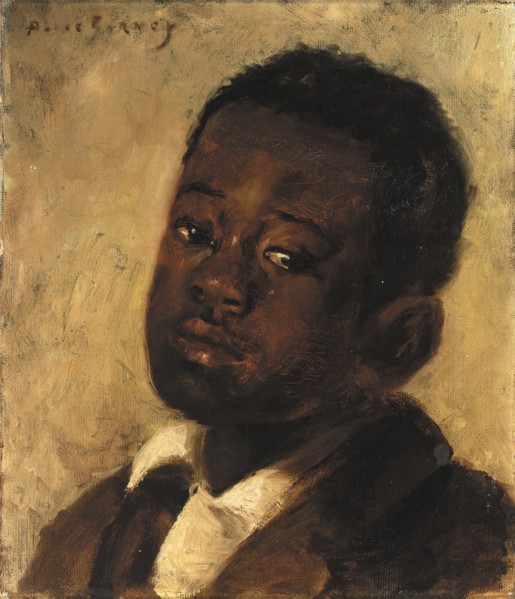 Head of a Negro Boy, late 19th-early 20th century.