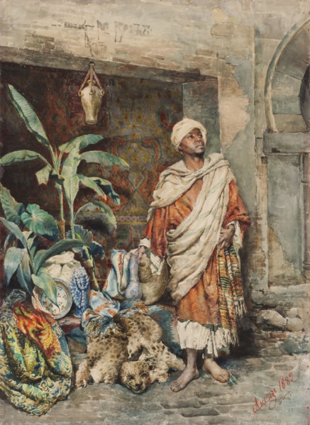 Figure of a Moor, 1882.