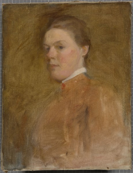 Cecilia Beaux Self-Portrait, c. 1889-1894.