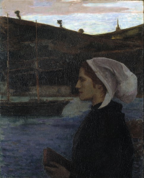 A Breton Sunday, ca. 1890.