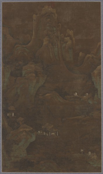 Bringing a Lute to Visit a Friend, 16th century. Formerly attributed to He Zhen.
