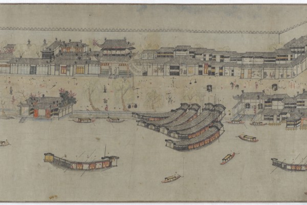 Scenic Attractions of West Lake, 14th century. Formerly attributed to Li Song.