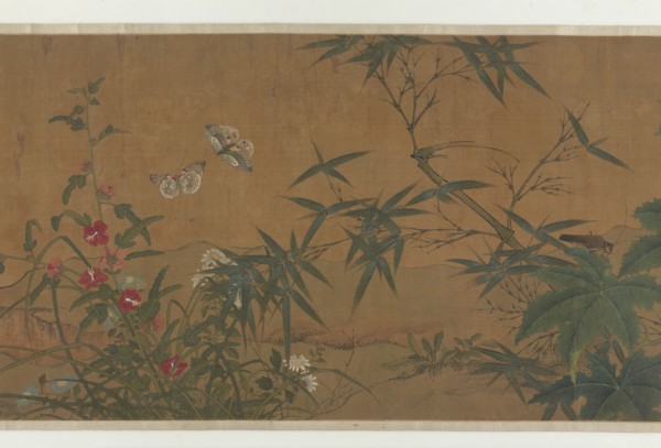 Flowers, Birds, and Insects, 15th century. Formerly attributed to Qian Xuan.