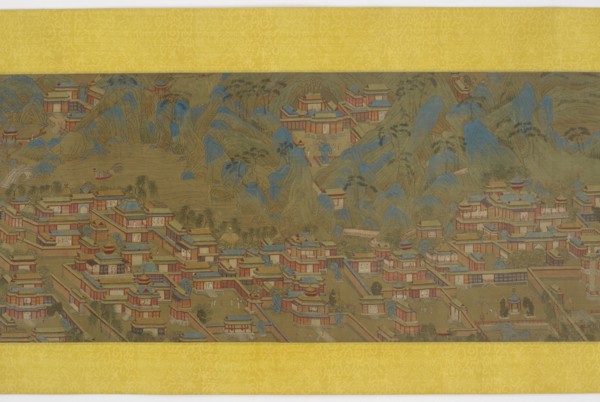 Imperial palaces, 17th century. Formerly attributed to Zhao Boju.