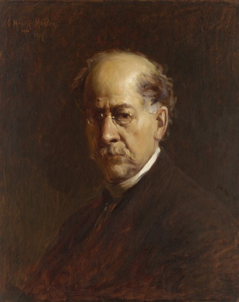 Henry Mosler Self-portrait, 1907.