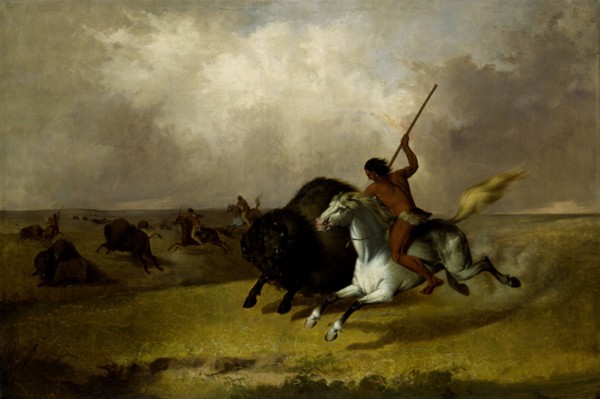 Buffalo Hunt on the Southwestern Prairies, 1845.