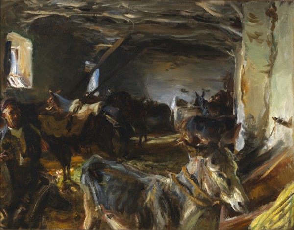 Stable at Cuenca, 1903.