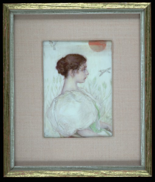 Head of a Young Girl, ca. 1900.