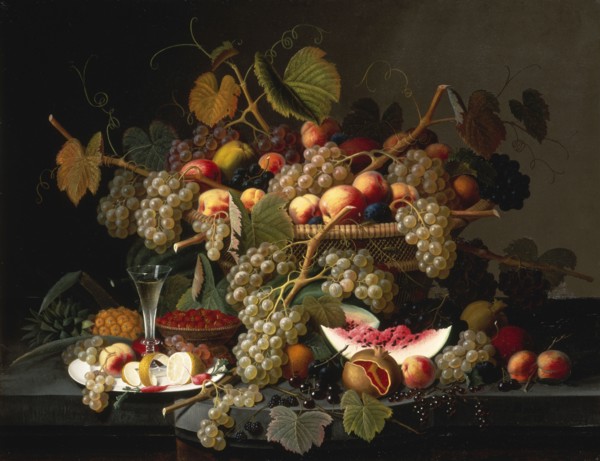 Still Life with Fruit, 1852.