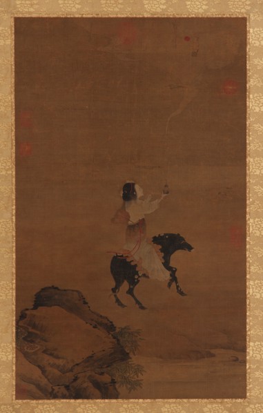 A Female Immortal on a porcine animal, 1368-1644.