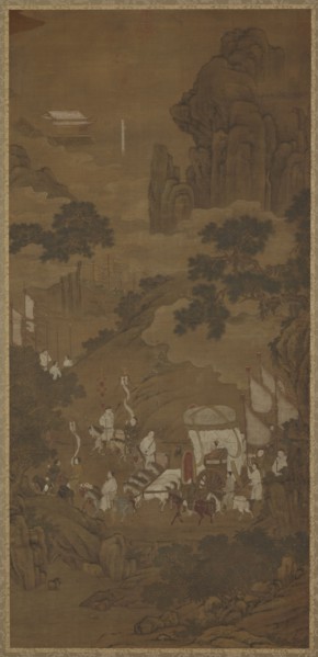 Duke Wen of Jin Recovering His State, 16th-17th century.