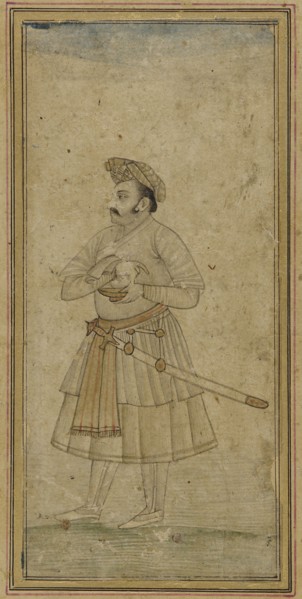 Portrait of an officer, 17th century.