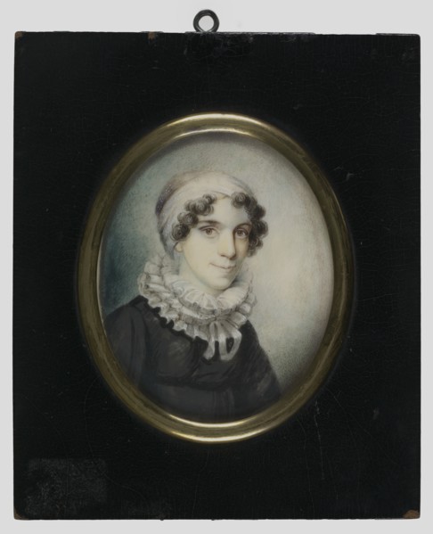 Elizabeth Chandler Putnam, ca. 1826. Attributed to William Dunlap.