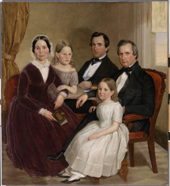 William Jervis Hough and Family, c. 1852-1853.
