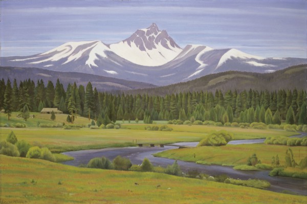 In the Cascade Mountains, 1931.
