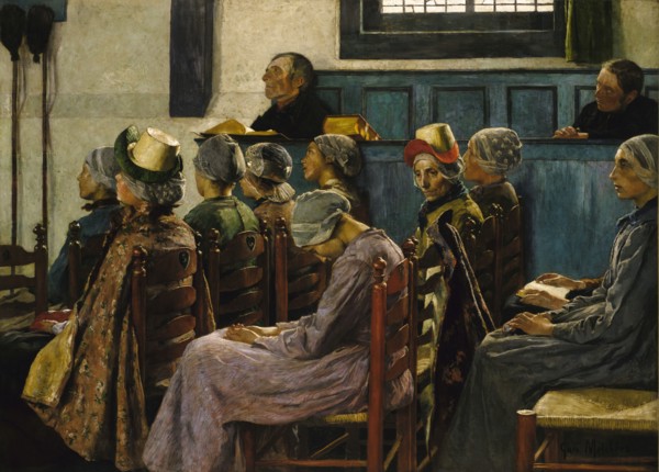 The Sermon, 1886.