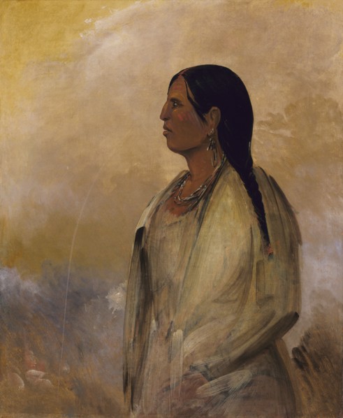 A Choctaw Woman, 1834.