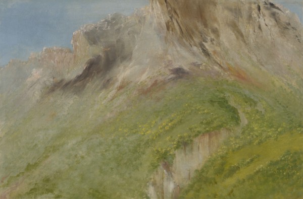 Ta-wa-que-nah, or the Rocky Mountain, Near the Comanche Village, 1834-1835.