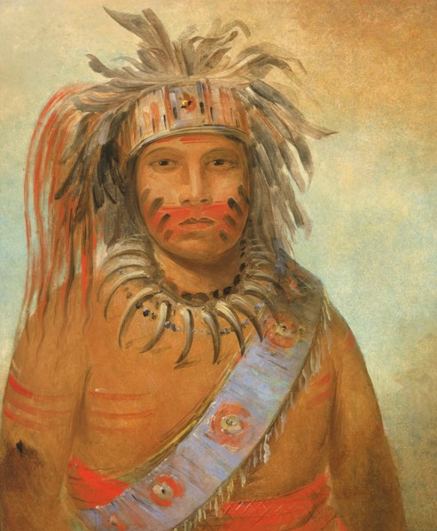 Au-nim-muck-kwa-um, Tempest Bird, 1845.