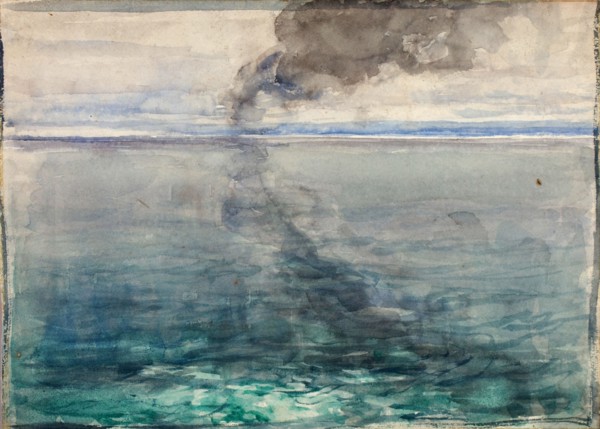 Crossing the Atlantic (Return Home), 1894.