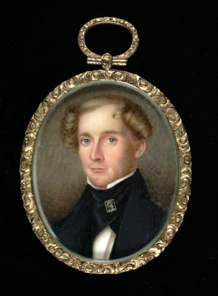Zachariah F. Johnston, ca. 1840.