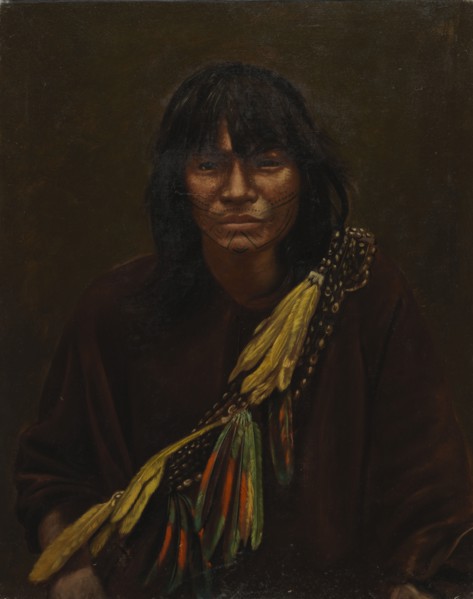 Zaparo Indian, ca. 1890-1892.