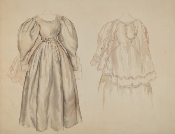 Wedding Dress, c. 1936.
