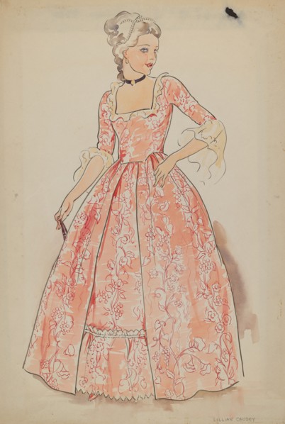 Dress, c. 1936.