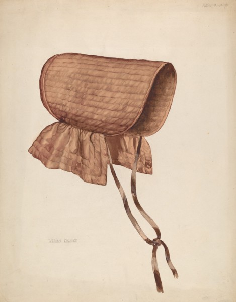Rain Bonnet, c. 1937.