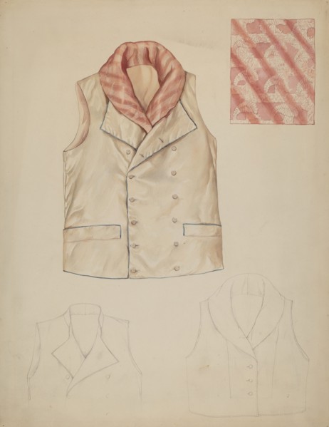 Vest, c. 1937.
