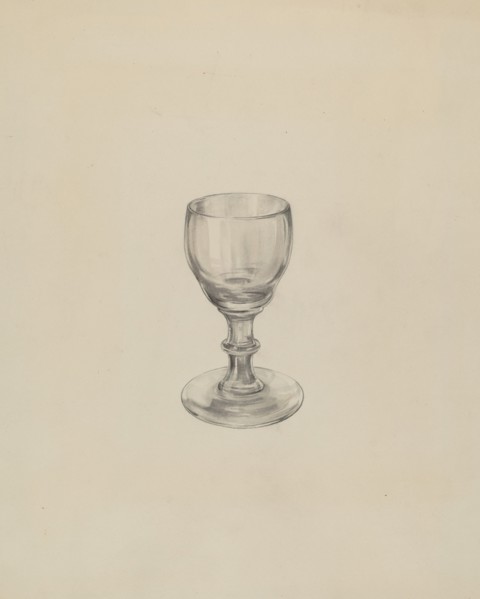 Glass, c. 1936.