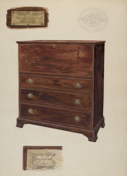 Chest, c. 1939.