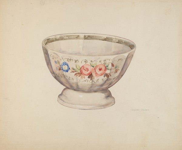 Bowl, c. 1937.