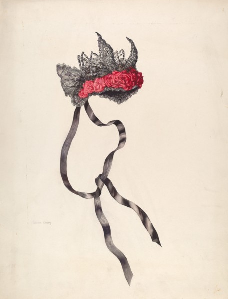 Bonnet, c. 1937.